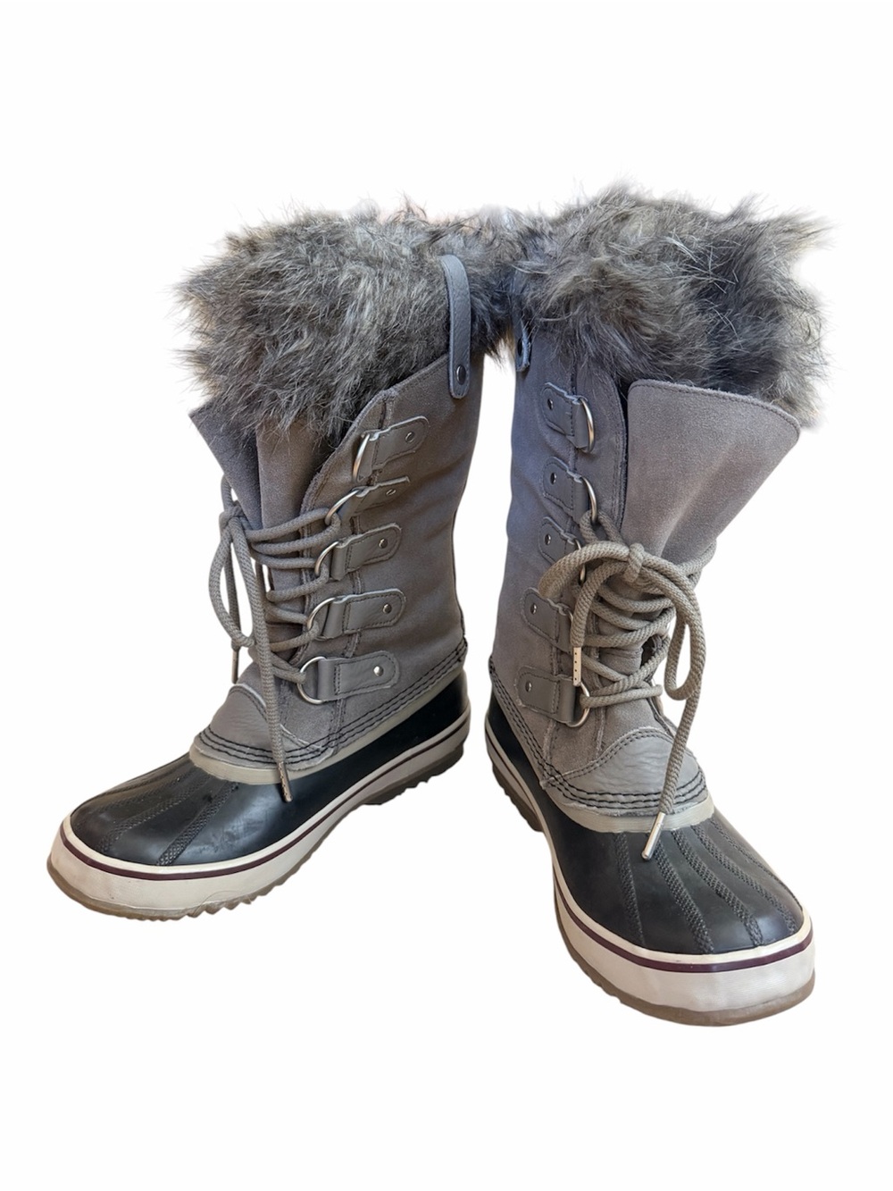 Sorel Joan of Arc Winter Waterproof Boots Arctic Grey. Women’s Size 7.5 - Picture 6 of 8